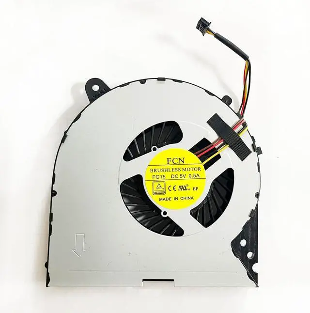 Alt view image 2 of 2 - Replacement CPU Cooling Fan for Lenovo Ideapad Y700 Y700-15ISK Y700-15ACZ Series MF75100V1-C010-S9A 5F10K25525 DC28000CRF0