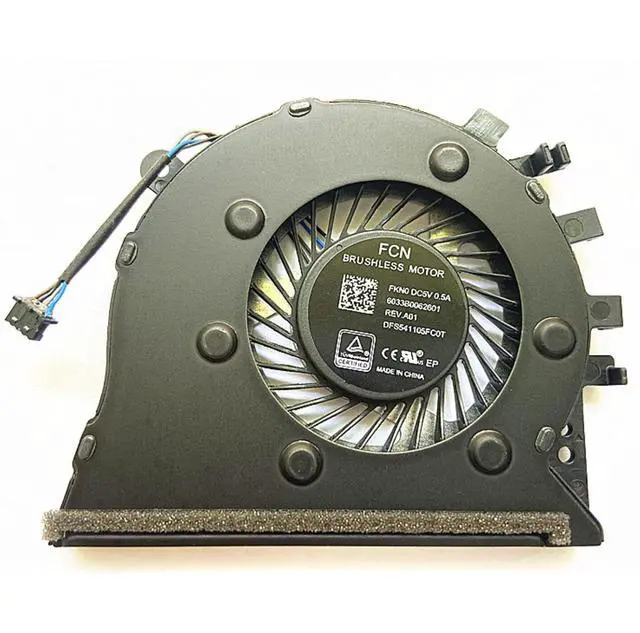 Alt view image 3 of 3 - CPU Cooling Fan Replacement for HP 17-by 17-CA 17Q-CS 470 G7 | 17T-by 17Z-CA 17Q-CA 17Q-CX 17-BY0053CL 17-BY0021DX 17-BY0061CL 17-BY0053OD 17-CA0003NA 007NA 0053CL L22529-001 L22531-001