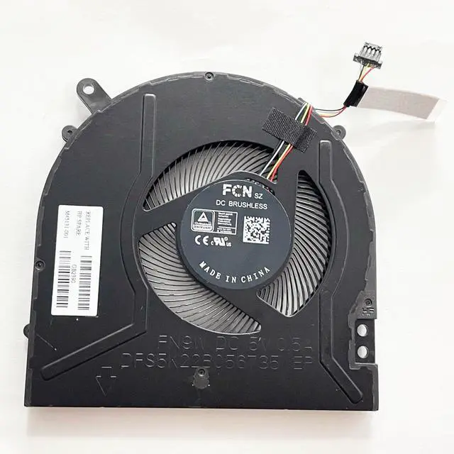 Alt view image 2 of 2 - Replacement CPU Cooling Fan for HP X360 15-ER0125OD 15-ER TPN-W147 Laptop M45131-001 DFS5K22B056735 FN9W