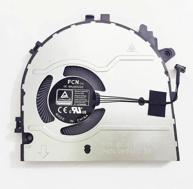 Alt view image 2 of 2 - Replacement CPU Cooling Fan for Lenovo IdeaPad 1-14 14ADA7 1-14AMN7 1-15ADA7 1-15AMN7 82R0 82R1 5V Series DFS5K12B159A14 5F10S13989 5F10S13990 FP2V