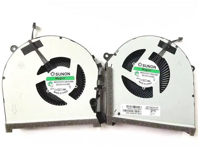 Main image of New CPU+GPU Cooling Fan Replacement for HP OMEN 17-CB 17-CB0063TX 1005TX 17-CB0030NR 17-CB0070NR 17-CB0092NR 17T-CB0000 RTX2060 Series MG75151V1-1C010-S9A MG75151V1-1C020-S9A (Thick)