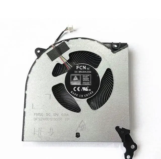 Alt view image 3 of 6 - CPU+GPU Cooling Fan Replacement for Lenovo Legion Y7000P 2020H Y550-15E Y7000 R7000 (2020) Legion 5 5i 15IMH05H Series DFS2400125Q0T FN50 DFSCK22115181Q FN51 DC12V
