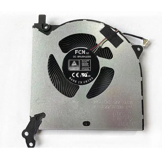 Alt view image 5 of 6 - CPU+GPU Cooling Fan Replacement for Lenovo Legion Y7000P 2020H Y550-15E Y7000 R7000 (2020) Legion 5 5i 15IMH05H Series DFS2400125Q0T FN50 DFSCK22115181Q FN51 DC12V