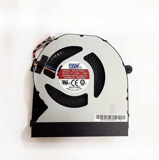 Alt view image 2 of 2 - CPU Cooling Fan Replacement for Intel NUC11 NUC12 NUC13 Pro | NUC11TNK NUC11TNB NUC11TNH NUC12WSH NUC12WSK NUC13ANH NUC13ANK PVB080C05L-P10 BAZC0810R5HY006 DC5V