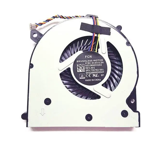 Alt view image 2 of 2 - CPU Cooling Fan 730792-001 for HP Elitebook 840 850 740 745 750 755 G1 G2 | 840-G1 840-G2 850-G1 850-G2 740-G2 745-G2 750-G2 755-G2 740-G1 745-G1 750-G1 755-G1 KSB0805HB-CM23 6033B0033202 KSB0805HB