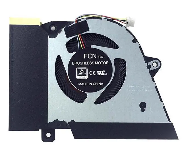 Alt view image 5 of 5 - CPU+GPU Cooling Fan Replacement for ASUS Rog Zephyrus G14 GA401I 12V 1A | GA401IV GA401IU GA401IH GA401II GA401IH-BR7N2BL GA401IHR Series DFSCK22115181H FMBC DFSCK22105182H FMBB