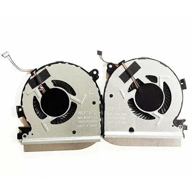 Alt view image 2 of 6 - CPU + GPU Cooling Fan Replacement for HP Spectre X360 15-BL | 15-bl000 15-bl100 15t-bl000 TPN-Q179 DC5V 914357-001 914358-001