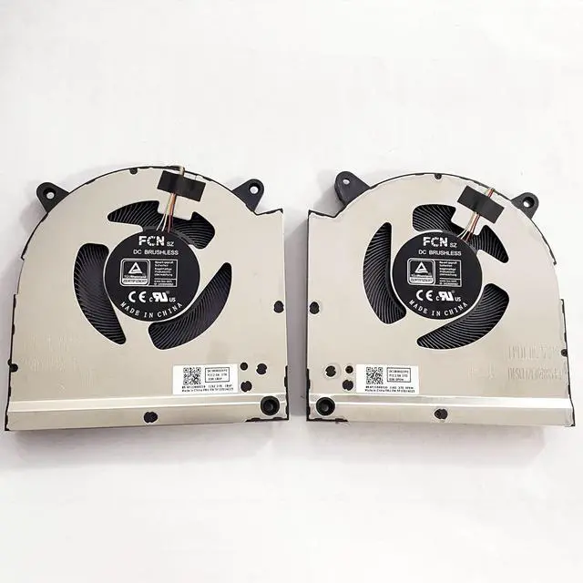 Alt view image 3 of 5 - CPU+GPU Cooling Fan Replacement for Lenovo Legion S7 16IAH7 82TF | 16ARHA7 82UG R9000X Y9000X (2022) Gen 7 with RTX 3070 3060 12v 5F10S14025 5F10S14024 DFSCL12E164865 FPLD DFSCL12E064865 FPLC