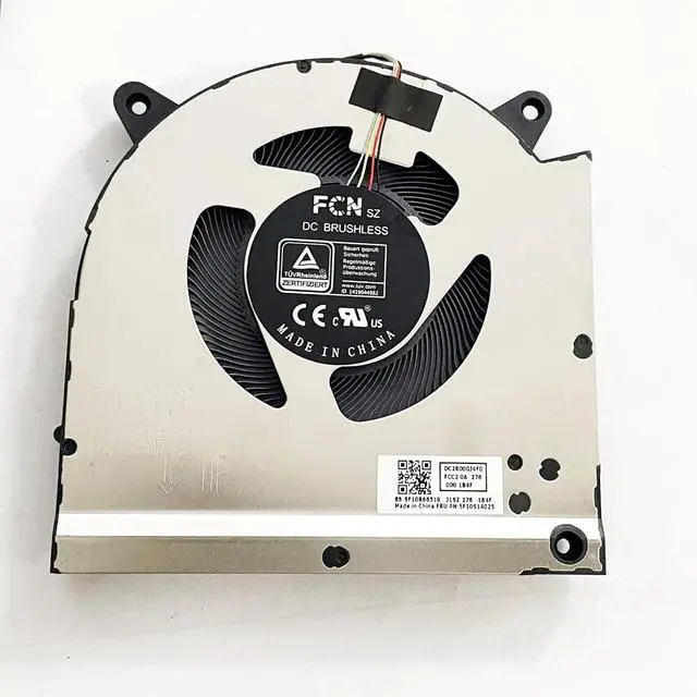 Alt view image 5 of 5 - CPU+GPU Cooling Fan Replacement for Lenovo Legion S7 16IAH7 82TF | 16ARHA7 82UG R9000X Y9000X (2022) Gen 7 with RTX 3070 3060 12v 5F10S14025 5F10S14024 DFSCL12E164865 FPLD DFSCL12E064865 FPLC