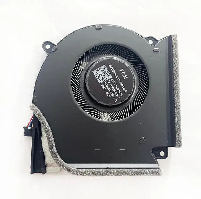 Alt view image 3 of 3 - Replacement CPU+GPU Cooling Fan for ASUS ROG Strix (2022) G513R G513RM G513RW G713R G713RM G713RW DC12V Series 13NR0850P01021 FPPL 13NR0850P02021 FPPM