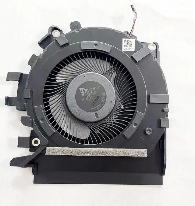 Alt view image 5 of 6 - CPU+GPU Cooling Fan Replacement for HP Envy 15-EP 15T-EP000 15-EP0001DX 15-EP0008CA 15-EP0010CA 15-EP0010NR 15-EP0020CA 15-EP0025CL 15-EP0035CL 15-EP0061NR 15-EP0098NR M04777-001 M04776-001 DC12V