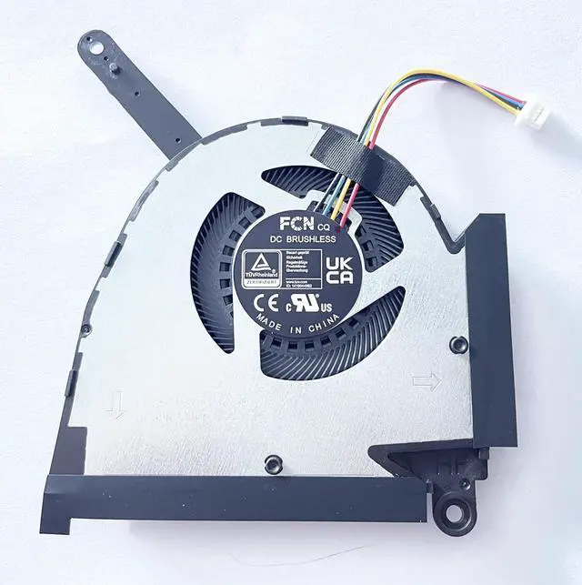 Alt view image 5 of 6 - Replacement CPU+GPU Cooling Fan for ASUS TUF Dash F15 FX517 5v | FX517ZC FX517ZR (2022) RTX 3050 3050Ti DC5V Series DFS5K22305283E FP85 DFS5K22115371E FP86
