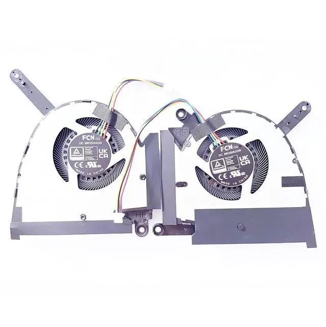 Alt view image 2 of 6 - Replacement CPU+GPU Cooling Fan for ASUS TUF Dash F15 FX517 5v | FX517ZC FX517ZR (2022) RTX 3050 3050Ti DC5V Series DFS5K22305283E FP85 DFS5K22115371E FP86