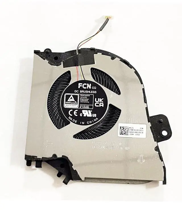 Alt view image 4 of 5 - Replacement CPU+GPU Cooling Fan for ASUS ProArt Studiobook 16 OLED Pro H5600 W5600 H7600 W7600 Series Fan DFSCM22716392B DQ5DC88E008 DFSCK22D05883B DQ5DC88E009 FPGD FPGC DC12V