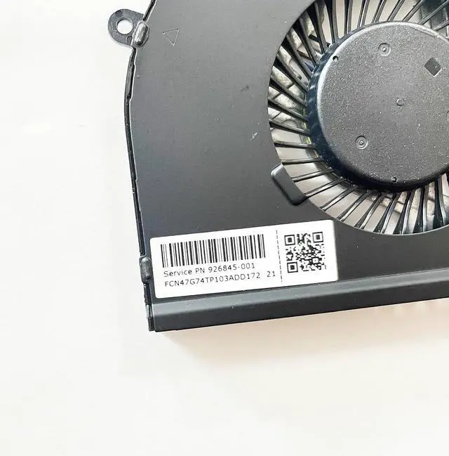 Alt view image 3 of 3 - CPU Cooling Fan Replacement for HP Pavilion 15-CD 15-CC 17-AR TPN-Q190 Q192 | 15-CU0010NR 15-CC050WM 15-cd040wm 15-CD075NR 15-cd073tx 15-cd075tx 17-AR007CA 17-AR050WM TPN-Q192 926845-001