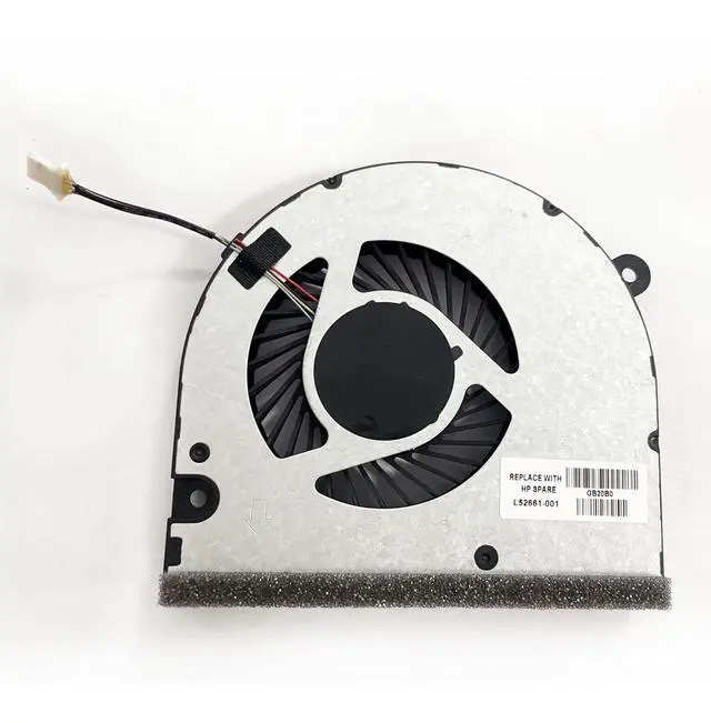 Alt view image 2 of 3 - Replacement CPU Cooling Fan for HP Envy 17-CE 17M-CE0013DX 17M-CE100 TPN-W145 17-CE0008CA 17-CE1035CL DC5V Series NS85C25-18J05 L52661-001