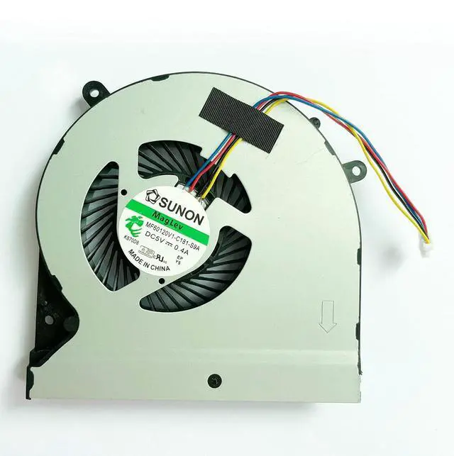 Alt view image 3 of 6 - CPU+GPU Cooling Fan Replacement for Asus ROG Strix GL502VM | GL502VY ZX60V FX60VM S5VM GL502VSK DC5V (Thin)
