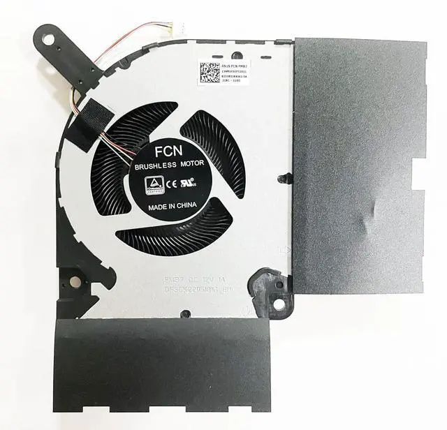 Alt view image 6 of 6 - CPU+GPU Cooling Fan Replacement for Asus Rog Strix Scar 17 2020 G732LXS | GL732LXS GL732LWS RTX2080 DFSCK22105182G FMB6 DFSCK22115181G FMB7 13NR0430P02011 13NR0430P01011