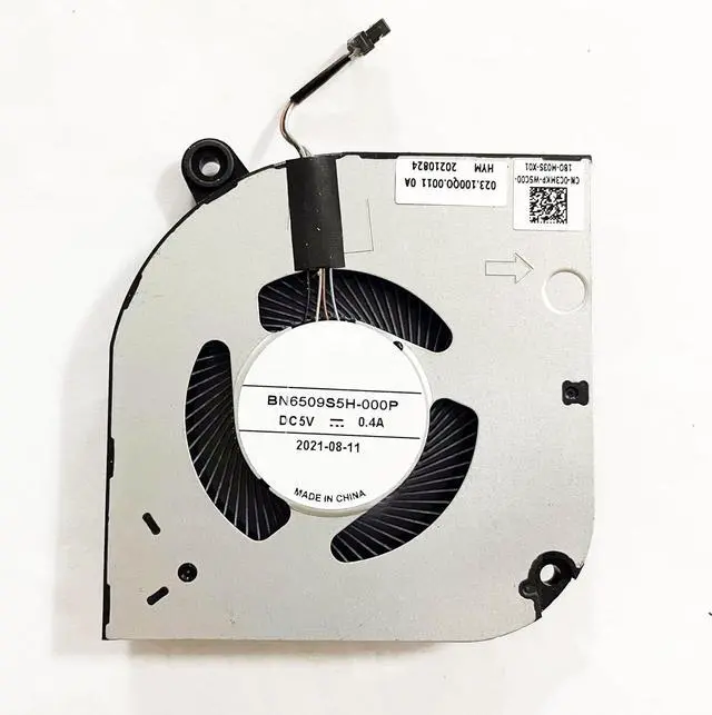 Alt view image 6 of 6 - CPU+GPU Cooling Fan Replacement for Dell Inspiron 16 Plus 7620 GeForce RTX 3060 DC5V Series Laptop Fan DFS5K221153716 DFS5L32G064869 0C3MKP 0V7P3C FP6M FP6L