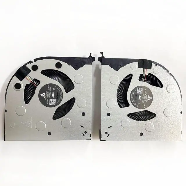 Alt view image 2 of 6 - CPU+GPU Cooling Fan Replacement for Lenovo Legion 7i Y9000K 2020H Legion C7 7-15IMH05 Legion 7-15IMHG05 2060 2070 2080 DC12V Series 5H40S20076 5H40S20077 NS8CC11-20C03 NS8CC12-20C04