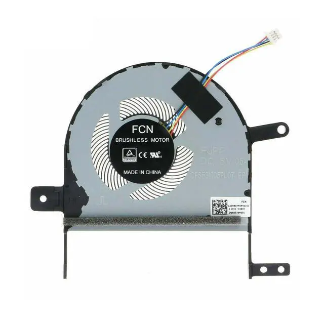 Alt view image 2 of 3 - CPU Cooling Fan Replacement for Asus S15 S510 S510U S510UA S510UQ S510UN F510U F510UA X510 X510U X510UA X510UN X510UQ X510UR X510UAR S5100 S5100U S5100UQ Series DFS531005PL0T 4pin