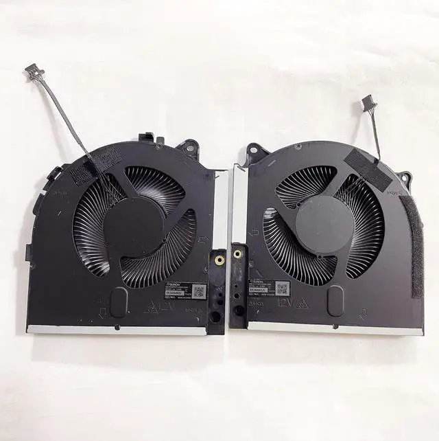 Main image of CPU+GPU Cooling Fan Replacement for DELL Alienware m17 R5 M17R5 2022 Laptop 5K2203YGAM 5K22049AD7 MG75091V1-C080-S9A MG75091V1-C090-S9A 12V Fan