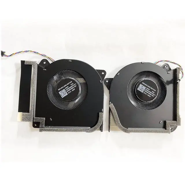 Alt view image 2 of 6 - Replacement CPU+GPU Cooling Fan for Asus ROG G733PY G733PZ 12V Series 13NR0DB0P02011 DFSCL42P16593J FQTG 13NR0DB0P01011 DFSCL42P06593J FQTH