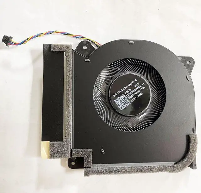 Alt view image 5 of 6 - Replacement CPU+GPU Cooling Fan for Asus ROG G733PY G733PZ 12V Series 13NR0DB0P02011 DFSCL42P16593J FQTG 13NR0DB0P01011 DFSCL42P06593J FQTH