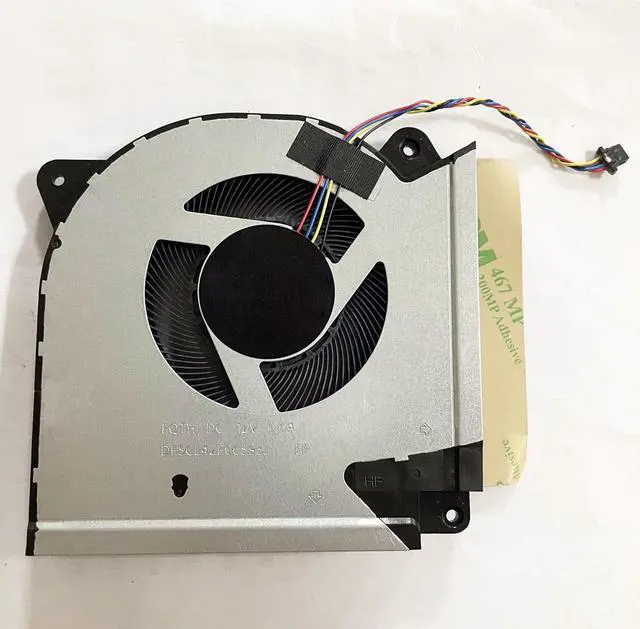 Alt view image 6 of 6 - Replacement CPU+GPU Cooling Fan for Asus ROG G733PY G733PZ 12V Series 13NR0DB0P02011 DFSCL42P16593J FQTG 13NR0DB0P01011 DFSCL42P06593J FQTH