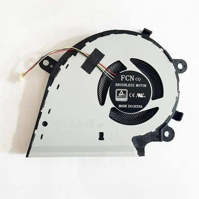 Alt view image 3 of 6 - Replacement CPU + GPU Cooling Fan for Asus Rog Strix G531 G531G G531GT G531GU G531GD G531GW G531GV-DB76 G531GT-BI7N6 DC5V DFS5K12115491M FLKJ 13N1-8TM0121 DFS5K12304363N FLLB