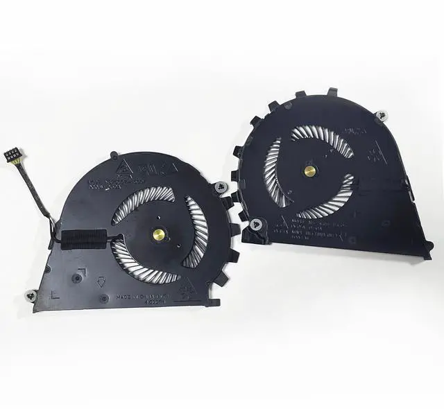 Main image of CPU + GPU Cooling Fan Replacement for HP ZBook Studio G3 G4 HSTNN-C88C HSTNN-C02C Series DFS501105PQ0T DFS501105PR0T 922945-001 840960-001 NS75C07-15C04 NS75C08-15C05 FGF9 FGFA