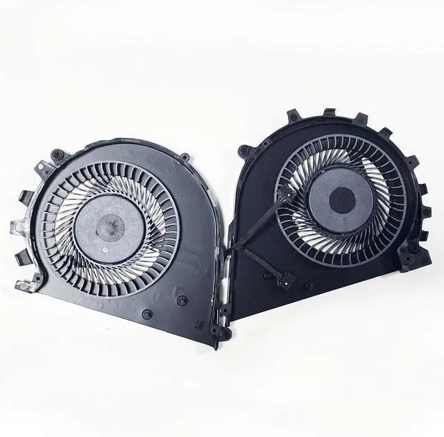 Alt view image 2 of 6 - CPU + GPU Cooling Fan Replacement for HP ZBook Studio G3 G4 HSTNN-C88C HSTNN-C02C Series DFS501105PQ0T DFS501105PR0T 922945-001 840960-001 NS75C07-15C04 NS75C08-15C05 FGF9 FGFA