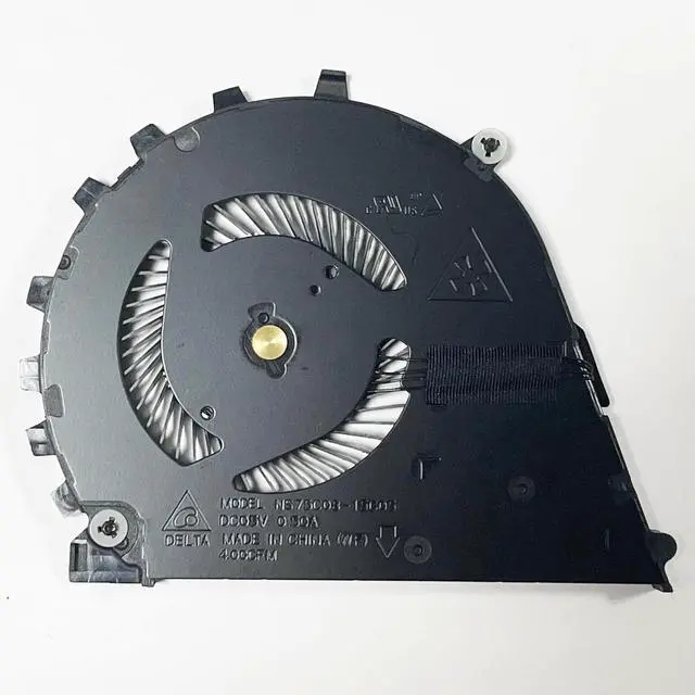 Alt view image 6 of 6 - CPU + GPU Cooling Fan Replacement for HP ZBook Studio G3 G4 HSTNN-C88C HSTNN-C02C Series DFS501105PQ0T DFS501105PR0T 922945-001 840960-001 NS75C07-15C04 NS75C08-15C05 FGF9 FGFA