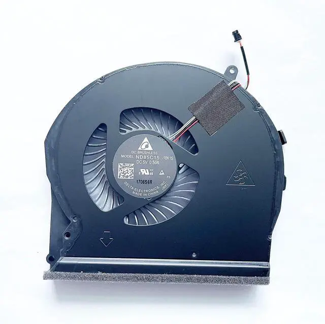 Alt view image 3 of 6 - New CPU+GPU Cooling Fan Replacement for HP Gaming Pavilion 17-CD 17-CD0010TX 17-CD0022TX 17-CD0026 TPN-C142 Series ND85C15-18K15 ND85C14-18K14 9116FPR 0X07SBR L56873-001