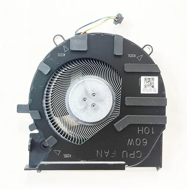 Alt view image 6 of 6 - Replacement CPU+GPU Cooling Fan for HP Victus 16-D 16-E 16-e0011ns TPN-Q263 TPN-Q264 RTX3050 DC5V Series EG75070S1-C700-S9A EG75070S1-C710-S9A M75720-001 M75722-001