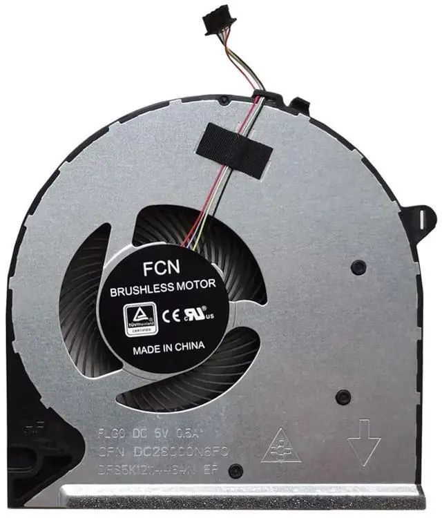 Main image of CPU Cooling Fan Replacement for HP Pavilion 15-DU 15-DW 15s-du | 15-DW0043DX 15s-du0096tu 15s-du0002TX 255 G8 250 G8 TPN-C139 Series DC28000N6F0 L52034-001 FLG0