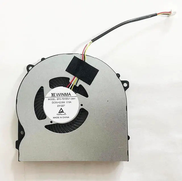 Alt view image 6 of 6 - CPU + GPU Cooling Fan Replacement for Gigabyte Gaming G7 GD MD | Machenike T58-V VB VA2 VG65T Z8 Z7M-CT 911ST Series EGC-77100V1-0AH EFC-70100V1-0AH
