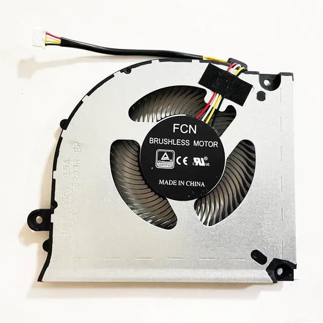 Alt view image 6 of 6 - CPU+GPU Cooling Fan Replacement for Clevo PC50 PC50D PC70 PC70D | PC50DN PC50DR PC50DP PCPC50DN2 PC70DF PC70DN PC70DP PC70DR PC70DS PC70HS Sager NP8752N2 FMKL FMKK