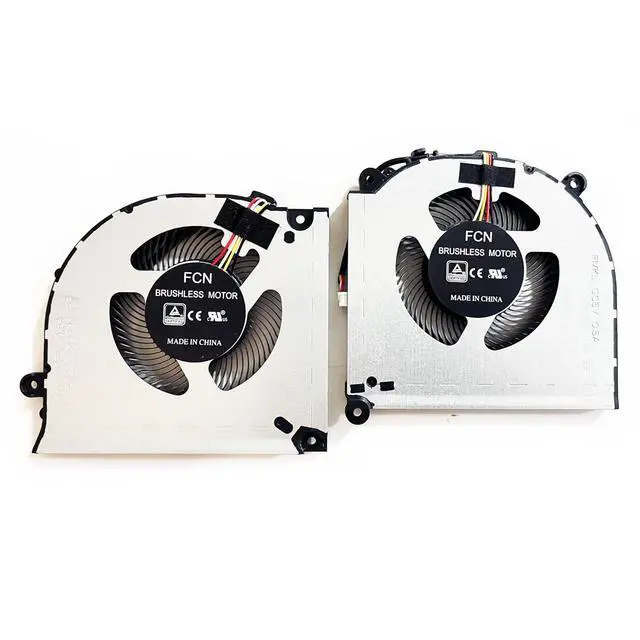 Alt view image 2 of 6 - CPU+GPU Cooling Fan Replacement for Clevo PC50 PC50D PC70 PC70D | PC50DN PC50DR PC50DP PCPC50DN2 PC70DF PC70DN PC70DP PC70DR PC70DS PC70HS Sager NP8752N2 FMKL FMKK