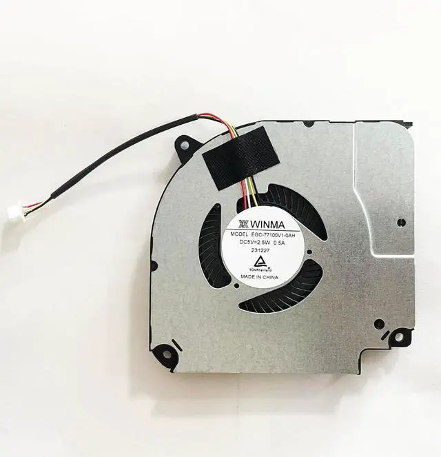 Alt view image 4 of 6 - CPU + GPU Cooling Fan Replacement for Gigabyte Gaming G7 GD MD | Machenike T58-V VB VA2 VG65T Z8 Z7M-CT 911ST Series EGC-77100V1-0AH EFC-70100V1-0AH