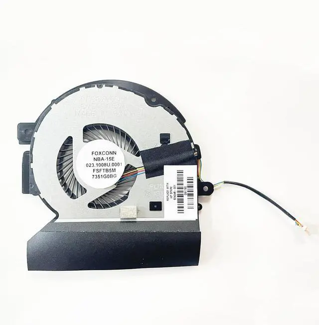 Alt view image 2 of 2 - CPU Cooling Fan 924349-001 for HP Envy x360 15-BP 15M-BP 15-BQ 15M-BQ | 15-BP001TX, 15-BP100TX, 15M-BQ021DX, 15-BQ104TX, NFB87A05H, 924348-001