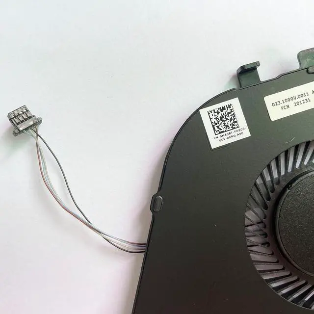 Alt view image 3 of 3 - New CPU Cooling Fan Replacement for Dell Inspiron 5490 5498 Vostro 5490 5498 Series 0CKNH2 0M638T FM27