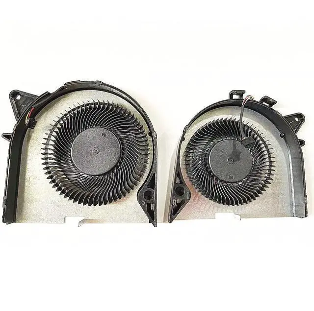 Alt view image 2 of 2 - Replacement New CPU+GPU Cooling Fan Compatible with Lenovo Legion Y540P Y545P Y7000P-2019(GTX1050) Series DFS501105PR0T FKU0 DFS200105200T FKTY