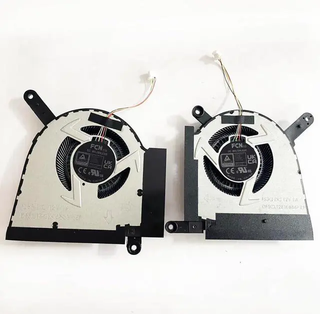 Main image of Replacement CPU+GPU Cooling Fan for Asus FX607 FA607 FX607JU FX607JV FA607PI FA607PV 2024 DFSCK22D05883P DFSCL12E16486P 13NR0HW0M03011 13NR0HW0M02011 FS3Q FS3R