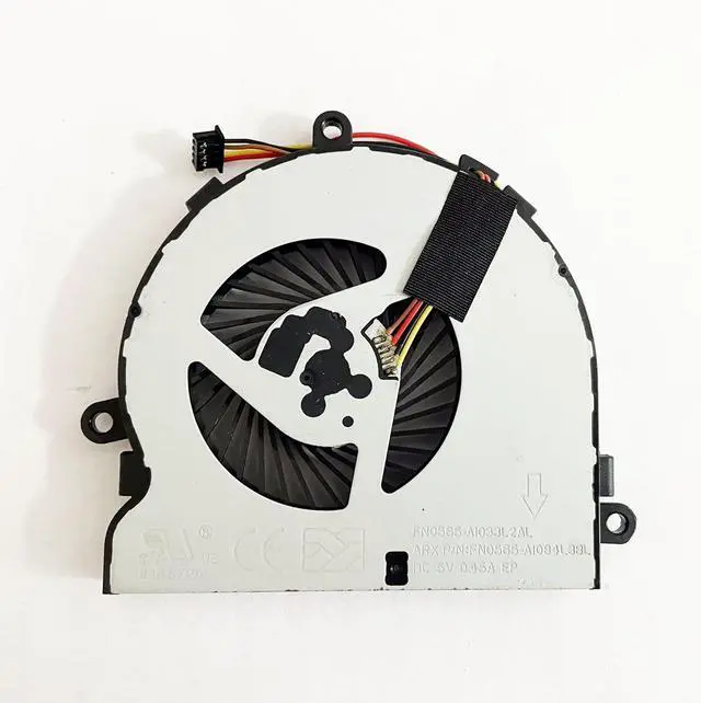 Main image of CPU Cooling Fan Replacement for HP 15-AC 15-AF 15-AY 15-BA 15-BS 15-BE 15-BF 15-BD 15-BW 250 G4 255 G4 255 G5 TPN-C116 TPN-C125 DC28000GAD0 813946-001 925012-001
