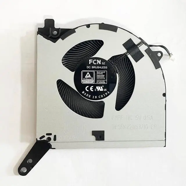 Alt view image 4 of 6 - CPU+GPU Cooling Fan Replacement for Lenovo Legion Y7000P R7000P R7000 15ARH7 15IAH7 2022 2022H Series DFS5K22305283A FPPD DFS5K22115371G FPPF DC5V