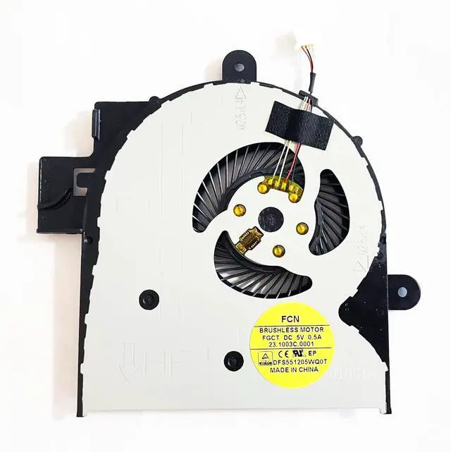 Main image of Replacement CPU Cooling Fan for HP Envy X360 M6-W M6-W000 M6-W100 M6-W010DX M6-W101DX M6-W102DX M6-W103DX M6-W105DX 807524-001