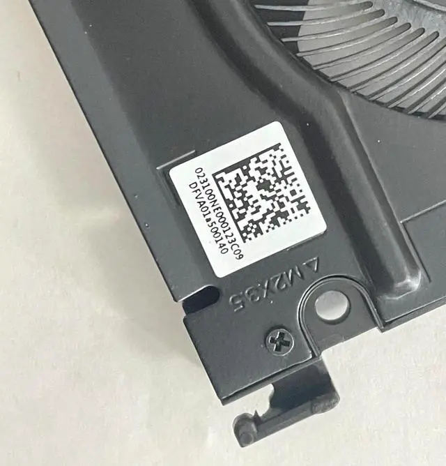 Alt view image 4 of 5 - CPU Cooling Fan Replacement for HP Pavilion Aero 13 13-BE 2021 | 13-BE2032AU 13-BE2047AU 13-BE0032AU 13-BE0033AU 13-BE2024AU 2025AU TPN-W152 Laptop DFS5K12115491P FNAO M52816-001