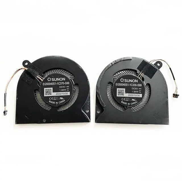 Alt view image 2 of 6 - Replacement CPU+GPU Cooling Fan for Razer Book 13 RZ09-0357