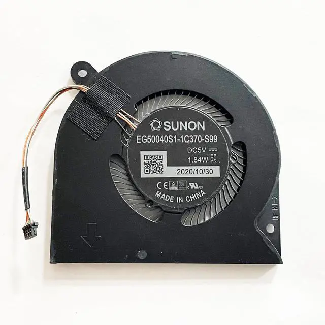 Alt view image 6 of 6 - Replacement CPU+GPU Cooling Fan for Razer Book 13 RZ09-0357